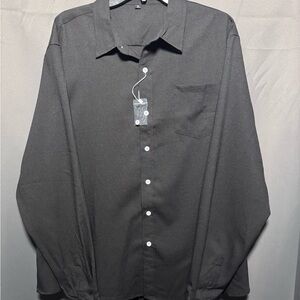 Men's Black Dress Shirt